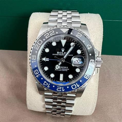 rolex gmt batman 2023